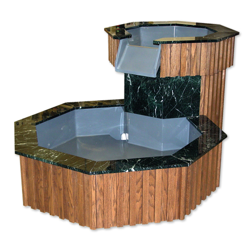 Living Water Baptismal Font with Waterfall