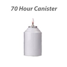 70 Hour Refillable Metal Liquid Paraffin Canister