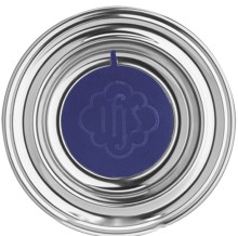 Economy Silver-tone Offering Collection Plate